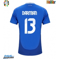 Italia Matteo Darmian #13 Hjemmedrakt EM 2024 Kortermet